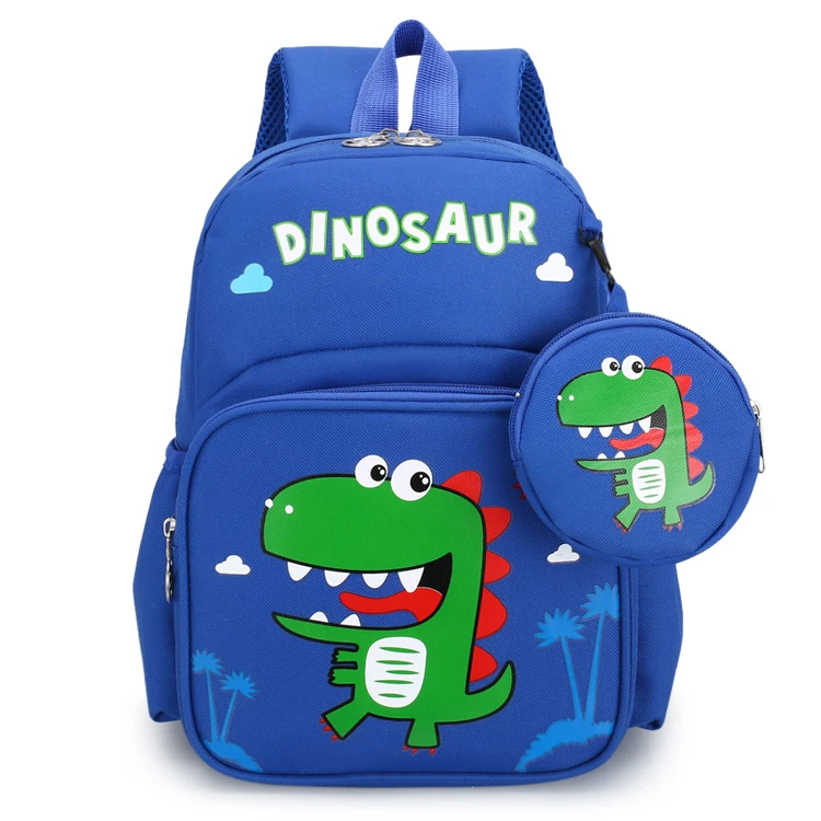 

2021 New Children's School Bag Cartoon Backpack Cute Kindergarten Anti-lost Boys and Girls Small Schoolbag, Customized color