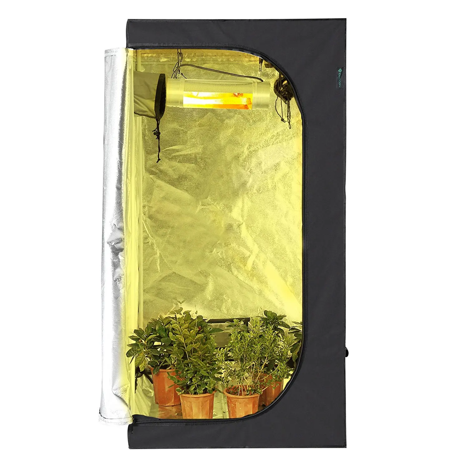 

A 2x2 ft 60x60x140 cm Grow Tent Plant Grow Tent,Grow Boxes Indoor Grow Tent