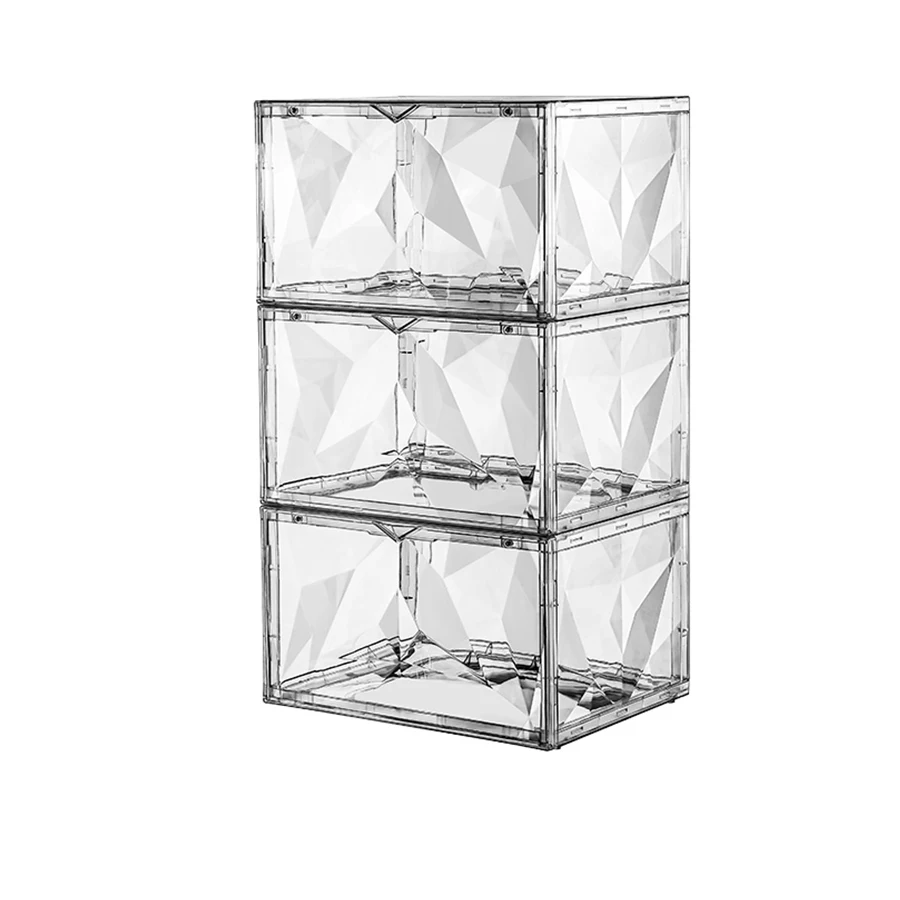 

Neway Container Clear Hard Shoe Box Storage In Bulk Sneaker Storage Boxes, Black\white\transparent (optional)