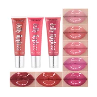 

HANDAIYAN 12 Colors Vitamina E Shiny Clear Liquid Moisturizing 3D Glossy Plump Crystal Jelly Lipgoss Lip Gloss Gel