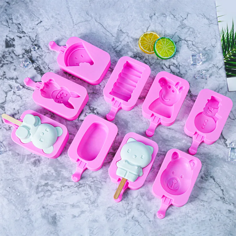 

Ice cream resin soap custom flower pot moule candle molds silicone, Photo shown