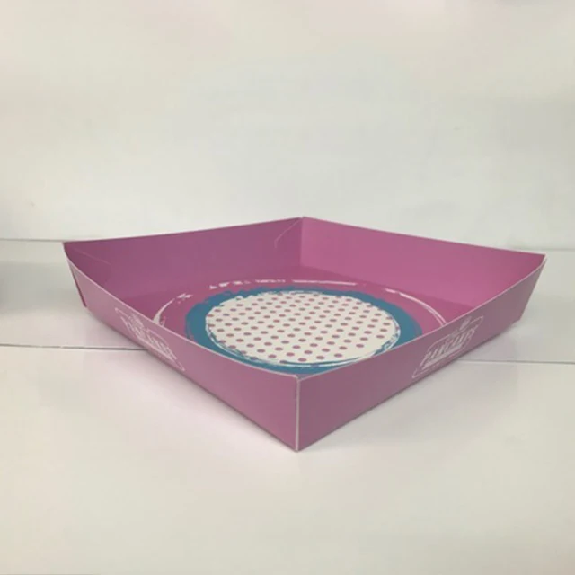
Cheap good quality pancake crepe holder paper box packing 