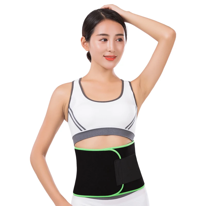 

New Style Adjustable Single Back Lifting Waist Trainer Belts With Back Support, Black,yellow