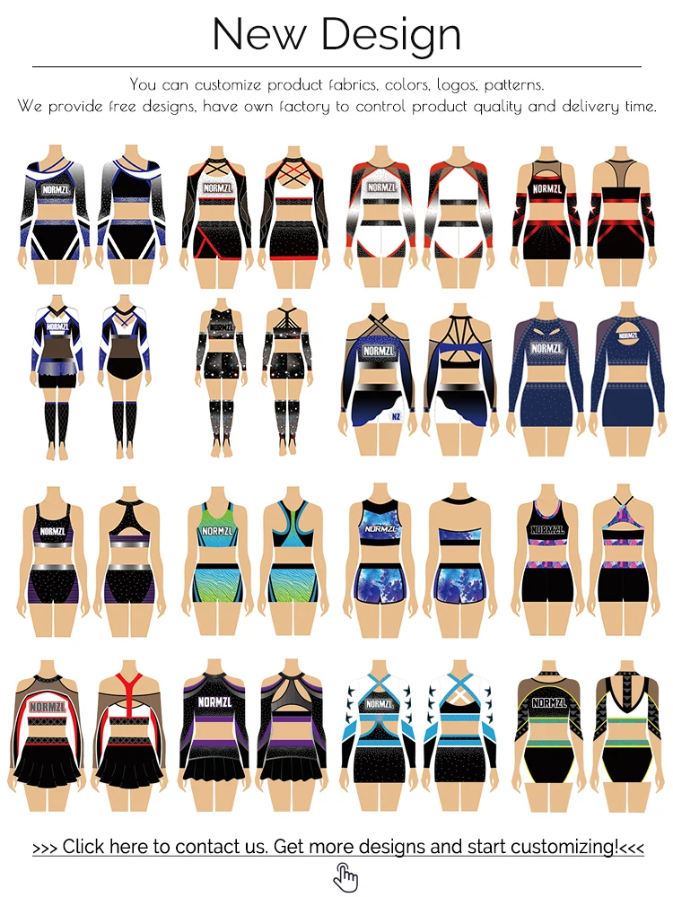 Normzl Customized Design Your Own Cheerleading Uniform Buy Design