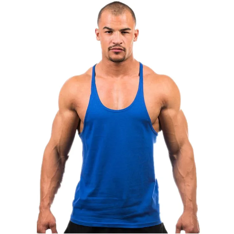 
2019 Summer Hot Sale Custom Made Stringer Vest Gym Singlets Stringer For Men 
