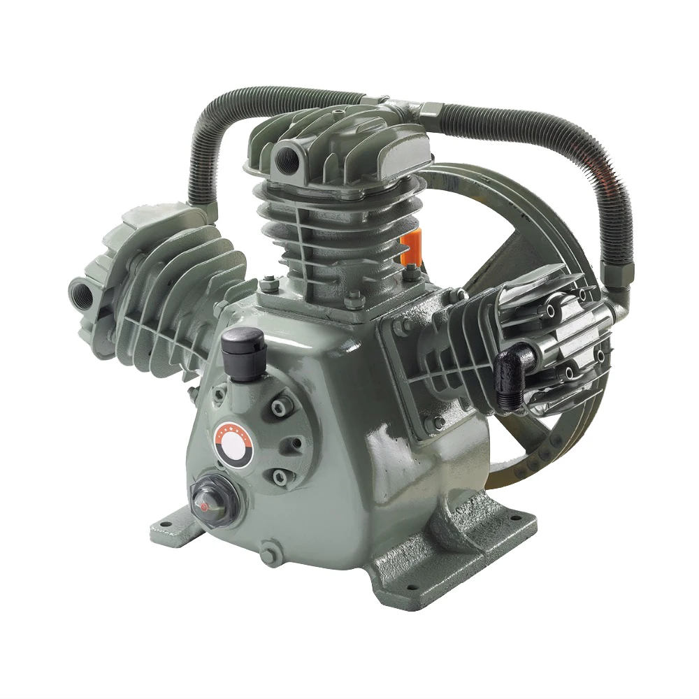 
W-H3095/8 Cast Iron Electric 3 Cylinder 10hp Belt Driven Air compressor Pump 