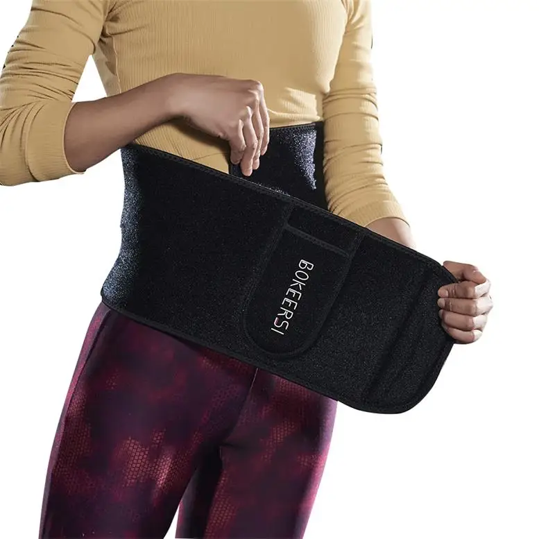 

Custom Logo Neoprene Sweat Slimming Belt Bands Support Women Waist Trainer Shaper support for abdominoplasty waist trimmer, Oem