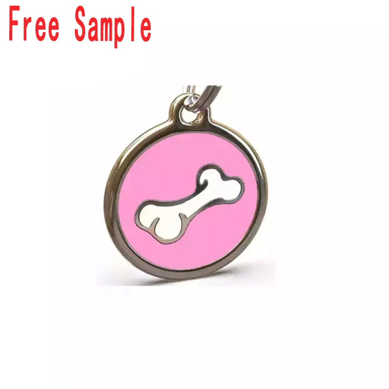 

Weego 2021 hot sale bone shape pet tag custom engraver pet tag fashion pet id tag