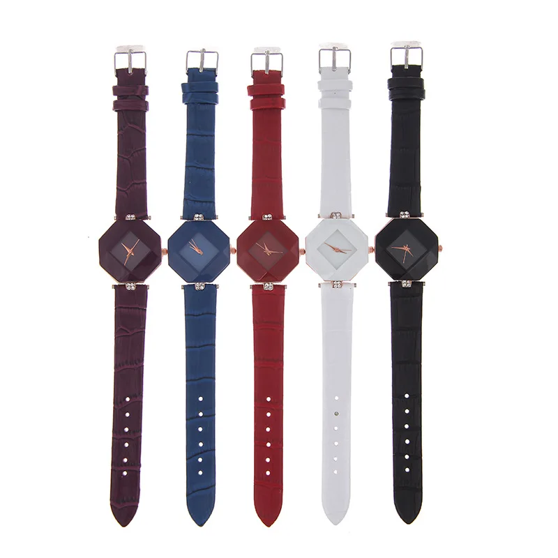 

High Quality Temperament Fashion Diamond Electronic Digital Watch For Girls