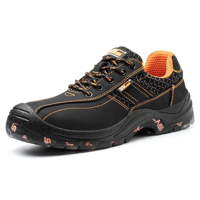 

Top Quality Safety shoe manufactures Nubuck leather worker shoes Men Work Anti-static Rubber Shoes Safety