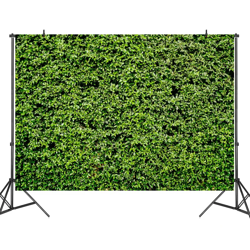 

Popular Green Leaves Party Backdrops Birthday Background Photo Props Wedding Photography Backdrop