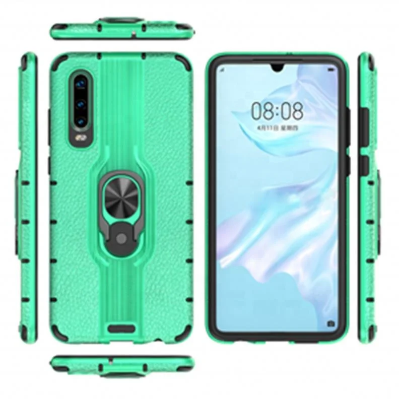 

For Huawei P30 Pro 2 In 1 Hybrid Kickstand Hot Sale Shockproof Mobile Phone Case, 5 colors