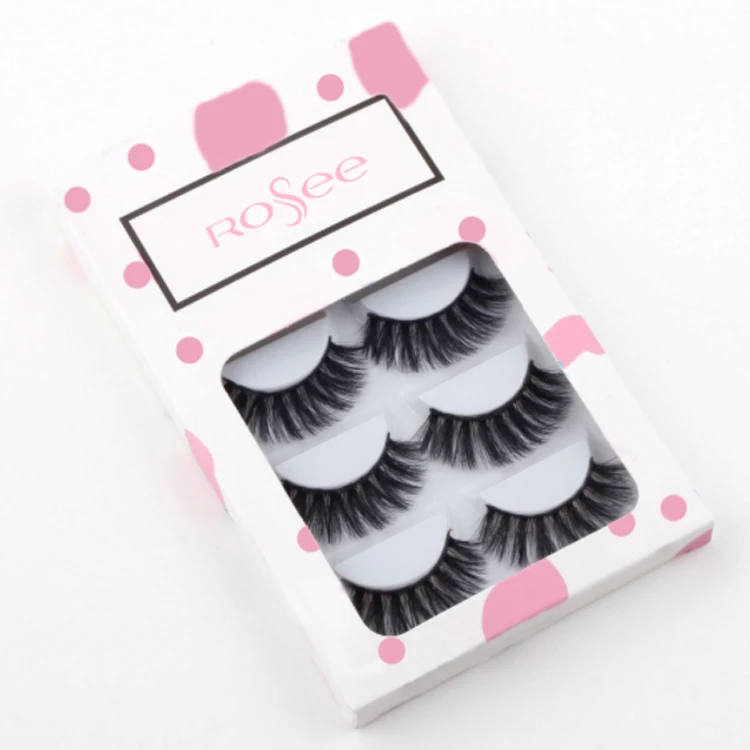 

Wholesale Handmade Customized Fur Wispy False Fancy Lashes Eyelashes