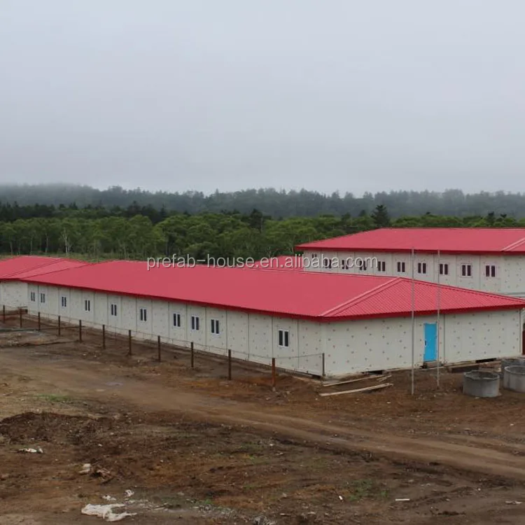 Ethiopia Low Cost Prefabricated House Design 40ft Flat Pack Container