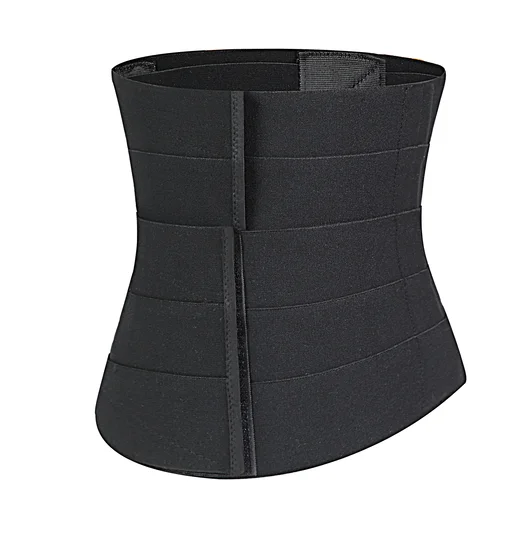 

Sauna Sweat Belt Back Support Waist Trimmer Sweat Women Waist Sweat Belt Band Belly Stomach Wrap Loss Waist belt, Black