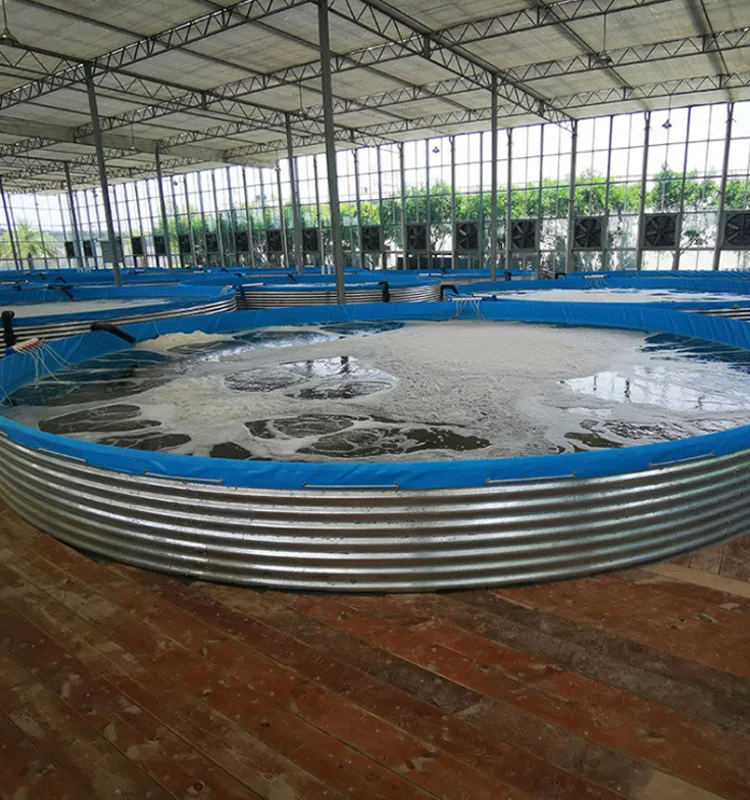 

650gsm large fish tank aquaculture pond liner Anti Mildew Sunproof Waterproof outdoor fish pond Tarpaulin For farms fish, Sky blue/custom