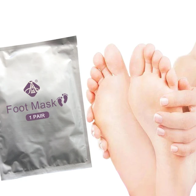 

AH Private Label Exfoliating Foot Peel Mask Skin Green Tea Peeling Foot Mask