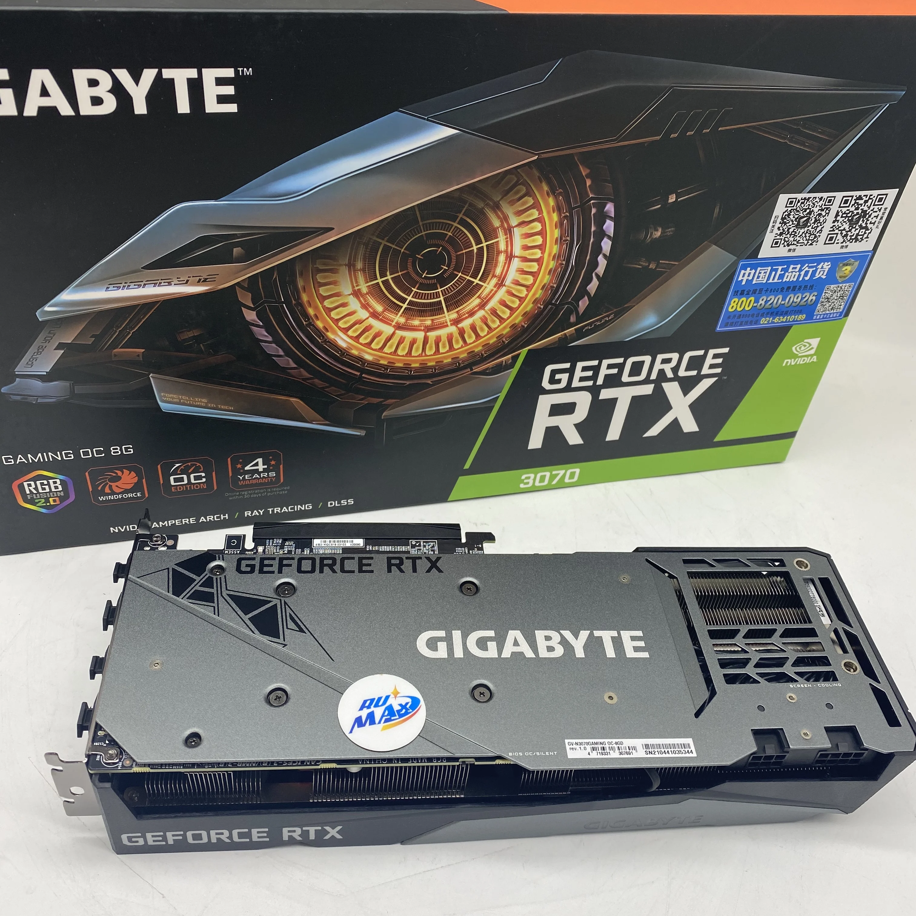 

Rumax GIGABYTE RTX 3070 Gigabyte GAMING OC 8G 3070 in stock fast shipping