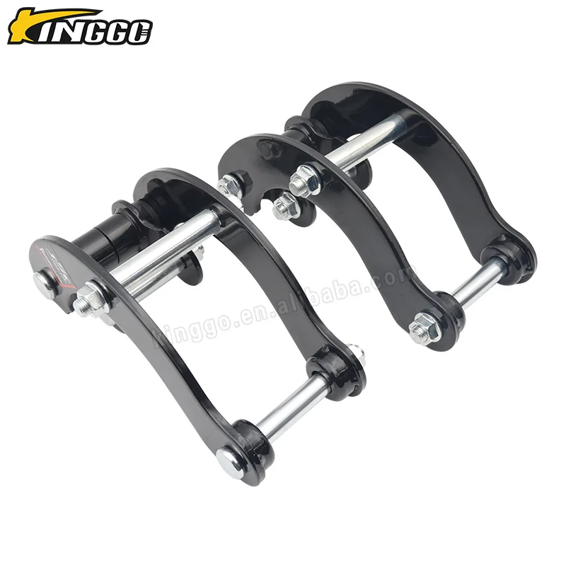 Off Road Leaf Spring Extended 2 Inch Comfort Shackles Lift Up Kit For