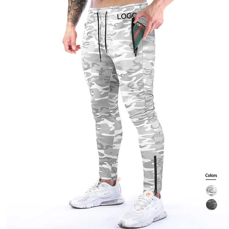 

Fashion Camouflage Mens Joggers Training Sweatpants Custom Gym Pants