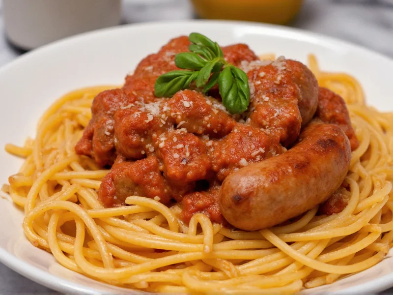 Perfect Sausage and Spaghetti Recipe: Classic Italian-American Dish