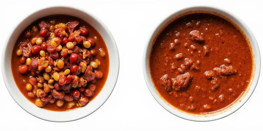 Chili served in a bowl