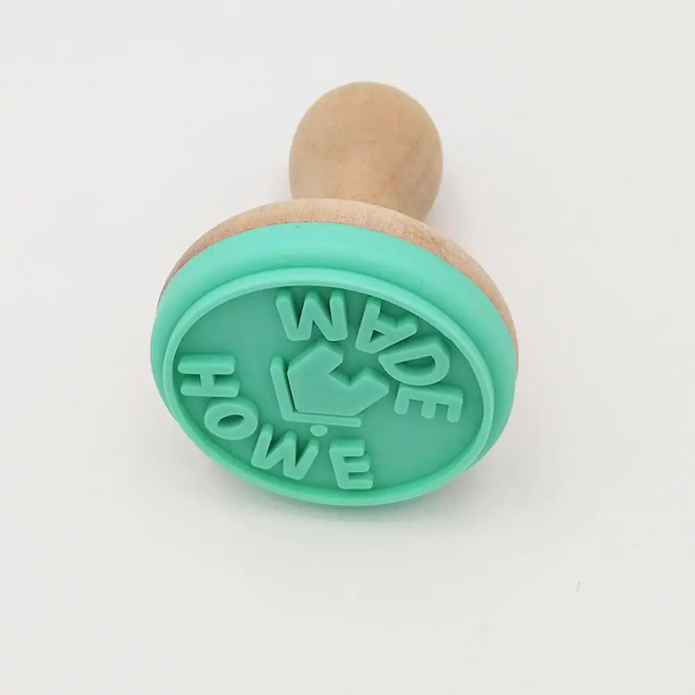 

Silicone Food Grade Biscuit Cookie Stamp With Customized Picture Message