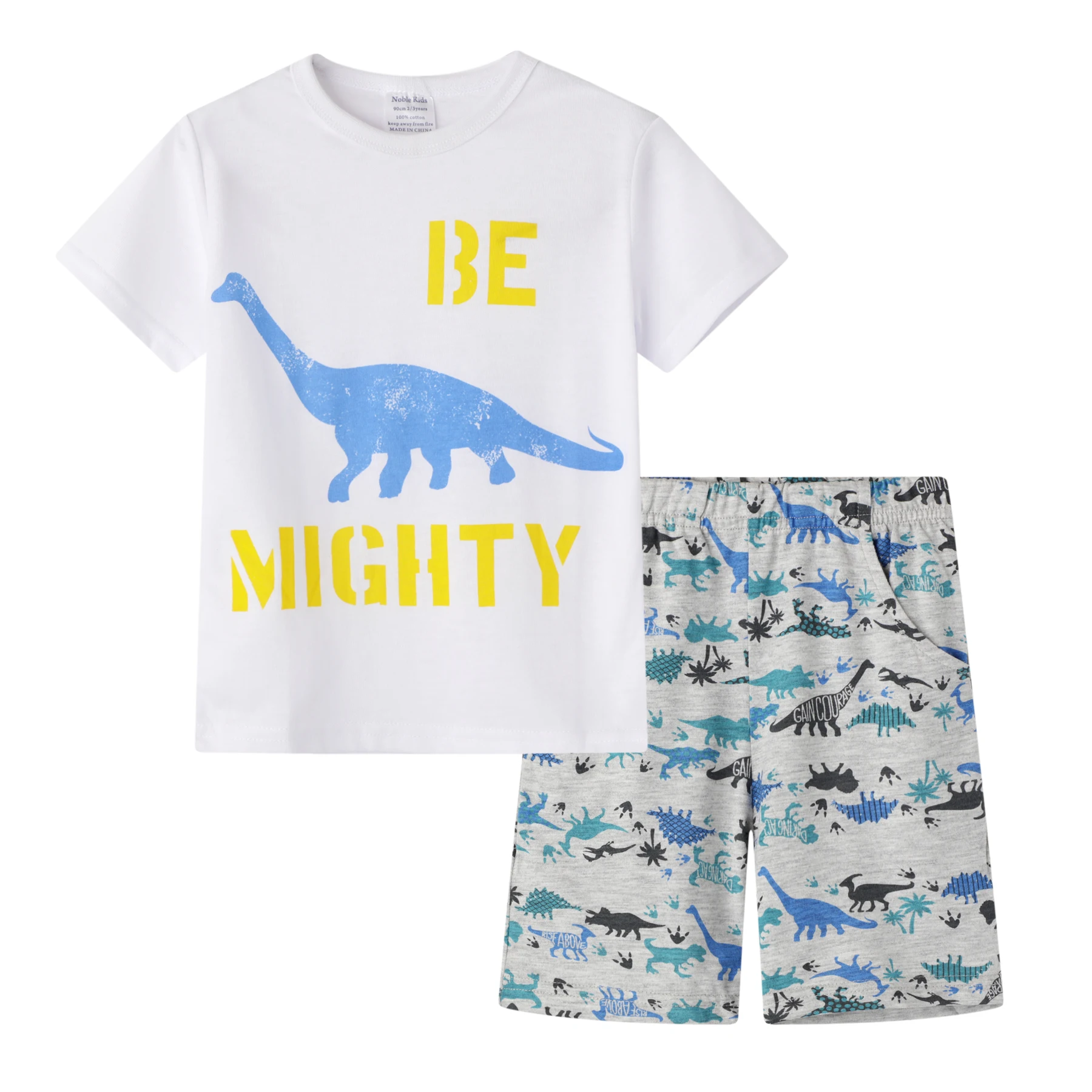 

dinosaur baby boy summer casual clothing sets kids matching 2pcs clothing sets