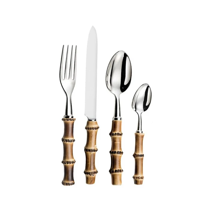 cutlery set bamboo