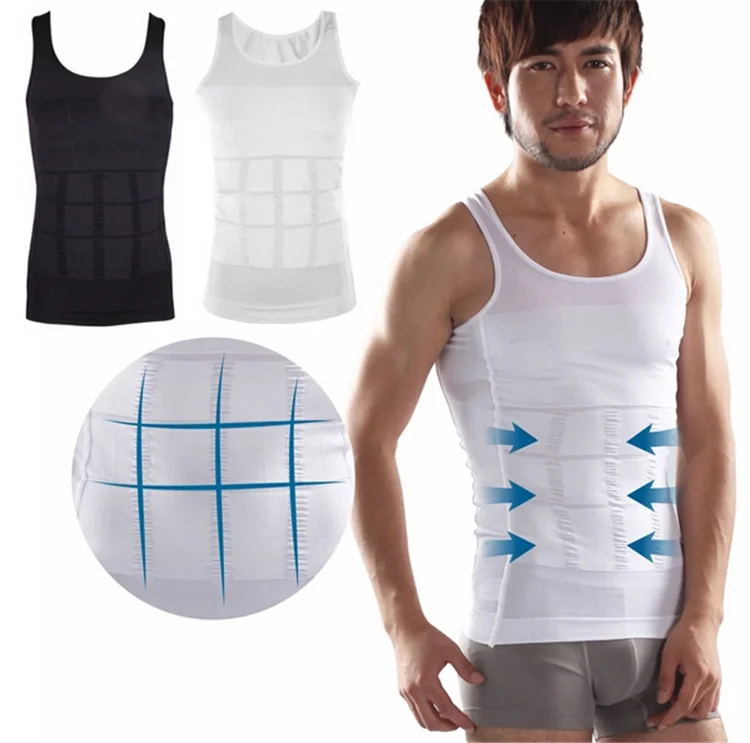 Amazon Hot Selling Slim N Lift Mens Slimming Body Shaper Vest For Man