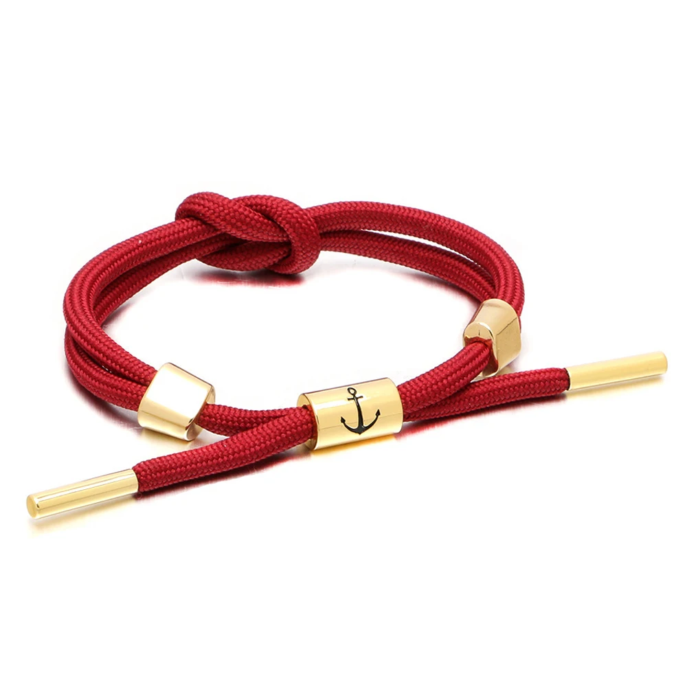 

Handmade Braided Shoelace Nylon Wristband Lucky Bracelet Jewelry Men Women