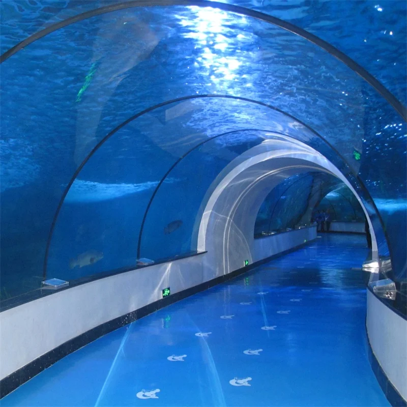 定制大型亚克力隧道水族馆,热卖水族馆隧道