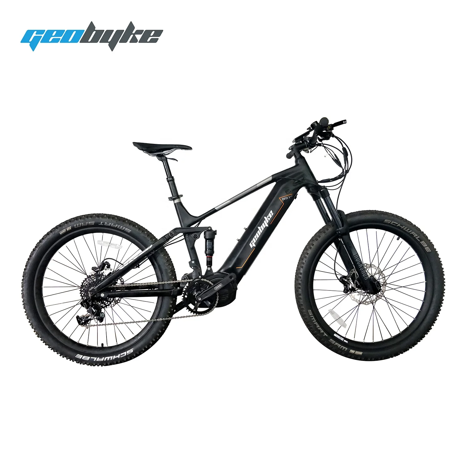 

48V 1000W Electric Mountain Bike Full Suspension Bicycle 14A Battery