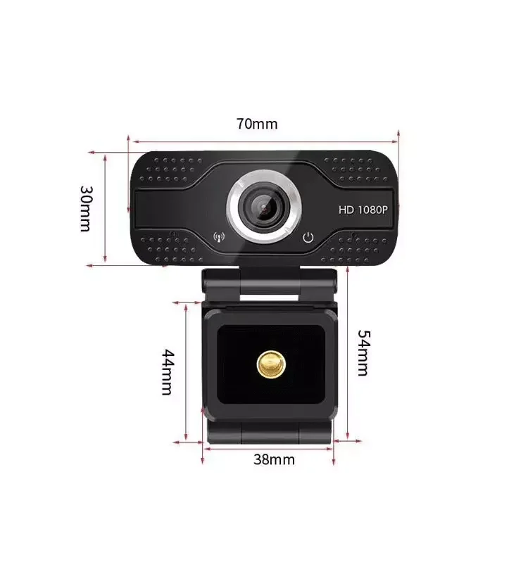 

Amazon best Selling Top Quality Microphone Web-camera full hd 1080p Computer HD Camera for PC USB webcams, Black