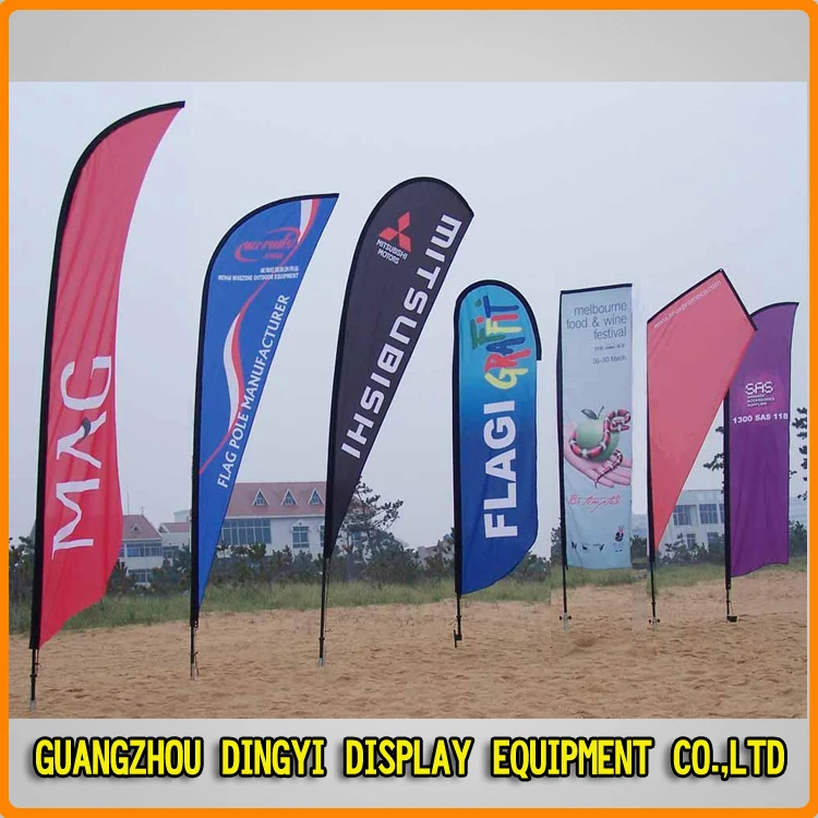 Custom Outdoor Feather Banner Beach Flag Buy Flags And Banners