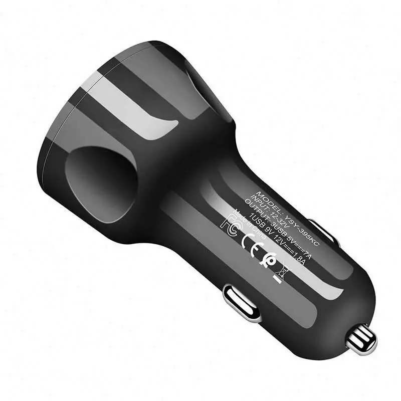 

Usb car charger qc3.0 REKka car charger, Black, white