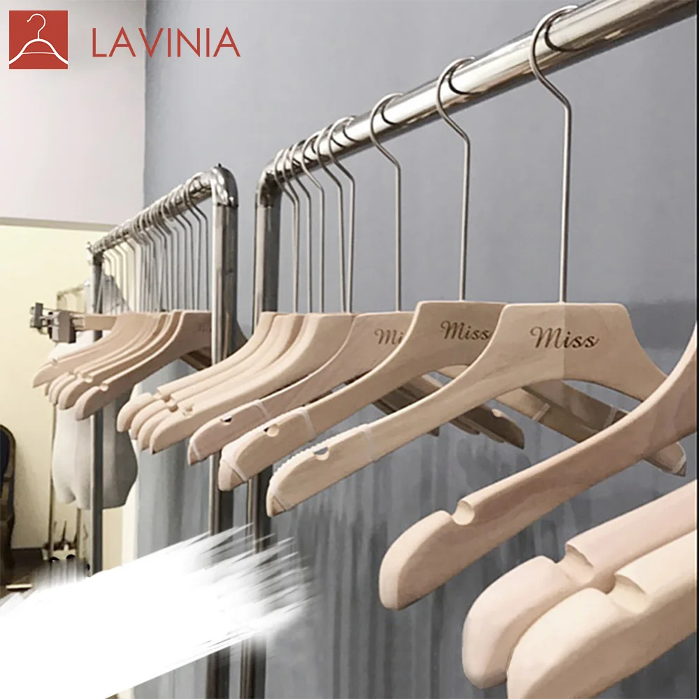 

custom high quality gold metal coat hangers for clothes, Natural