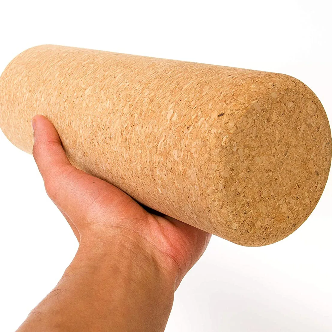 

Eco-friendly 100% Cork Fitness Back Muscle Relax Roller Cork roller, Wooden