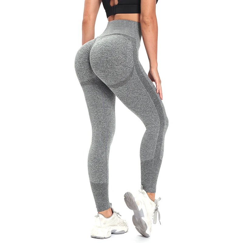 

wholesale activewear tiktok workout sports high waist tights fitness yoga gym pants butt lift scrunch seamless leggings, Picture shows