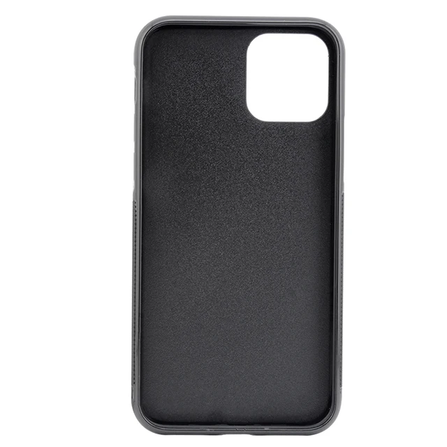 For iPhone 11 Matte Black TPU PC Cell Phone Case with groove material case TPU