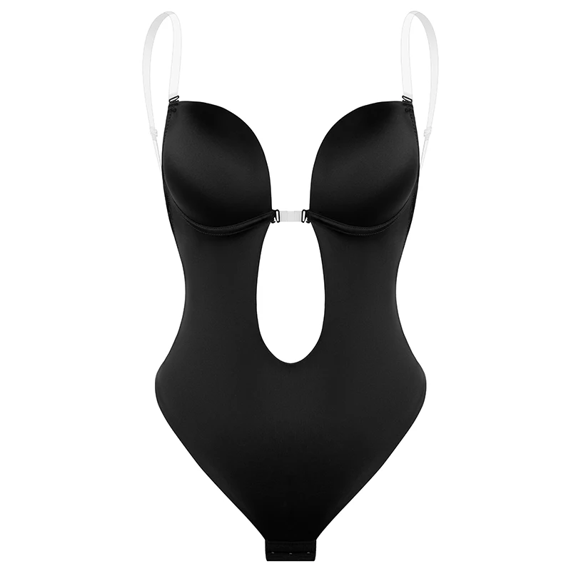 

Women Dress Bodysuits Body Shaper Slimming Waist Trainer Cincher Corset Postpartum Sexy Underwear Party Hip Lift Up Butt Lifter, Black nude
