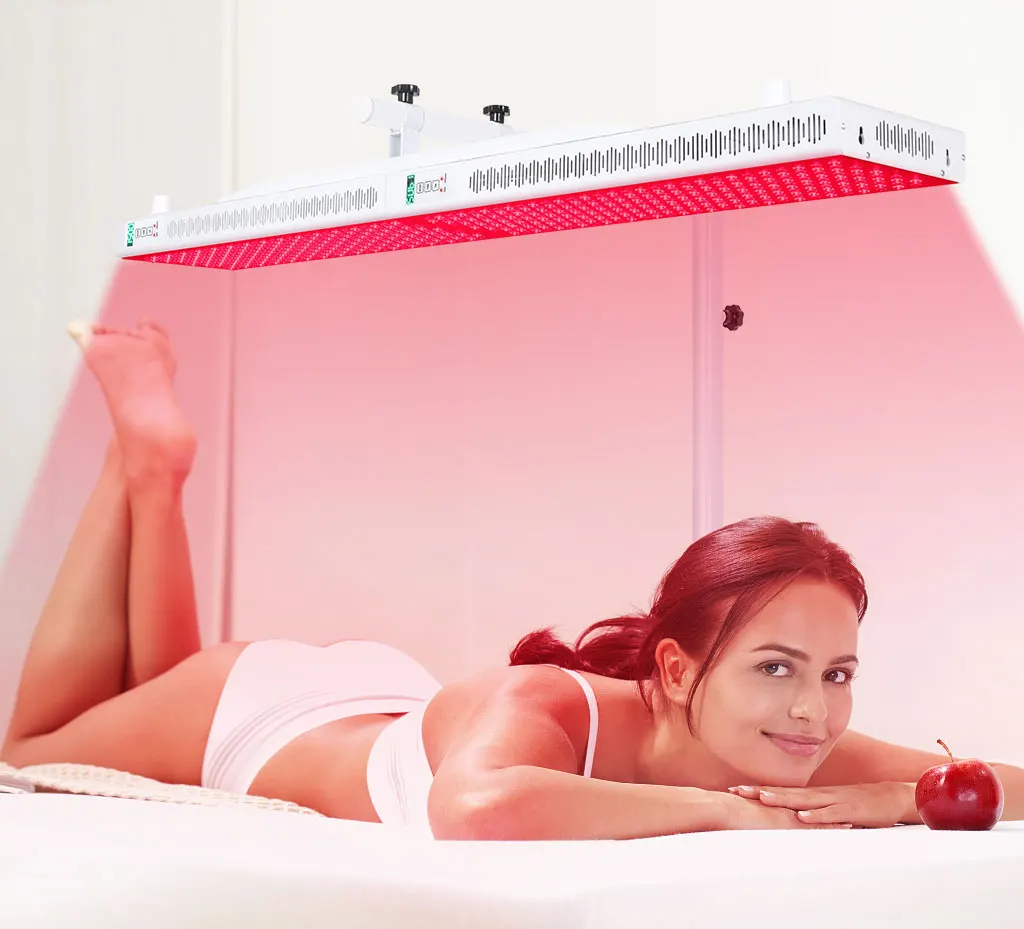

660nm 850nm 1000W at home for weight lose full body devices infrared red led light therapy panel