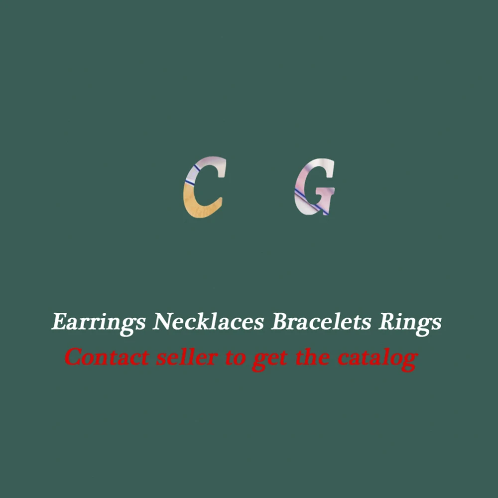 

gold plated channel letter C cd cc designs logo pearl designer luxury brand necklace set channel charms jewelry