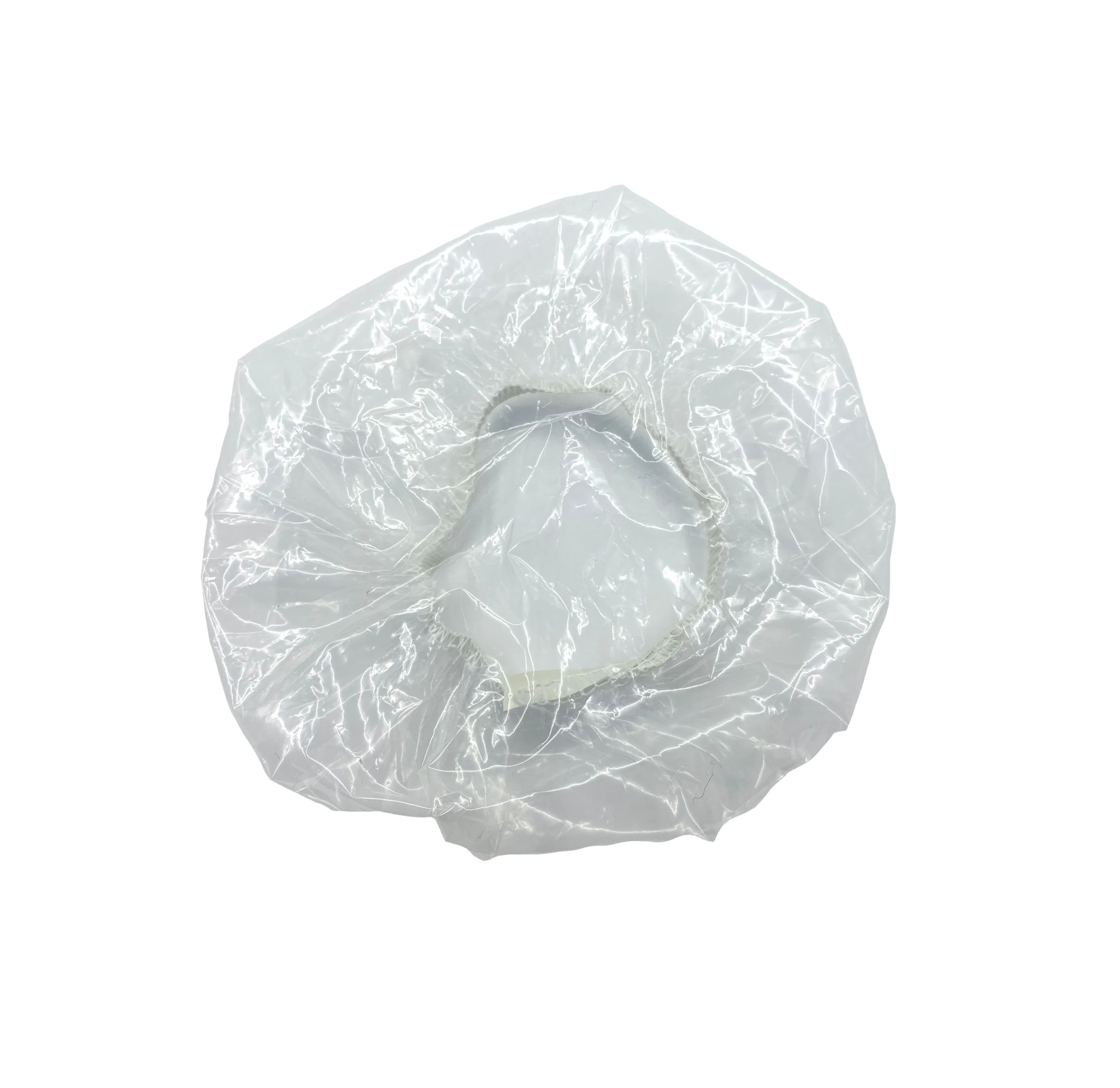 

Transparent Disposable PE Plastic Waterproof Shower Cap For Woman, As your request