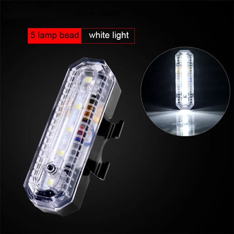 Best Seller Night Riding Rechargeable Usb Bicycle Tail Light Waterproof Bike Taillight