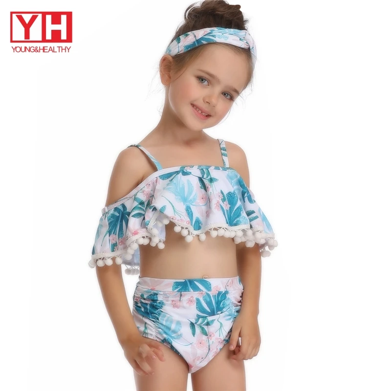 

New Trendy Personalized Kid Custom Bikini Set Swimwear