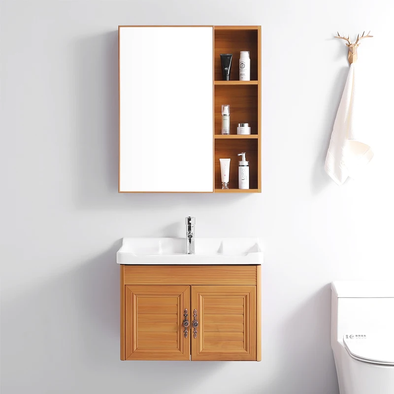 Hotel Apartment Big Quantity Engineering Washing Basin Bathroom Vanity Cabinet