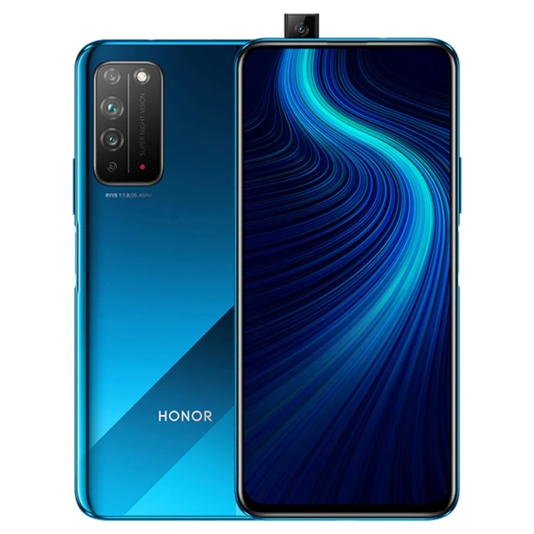 

2021 new products Huawei Honor X10 5G 64GB 128GB Triple Back Cameras Android 10 HUAWEI Kirin 820 Octa Core mobile phones