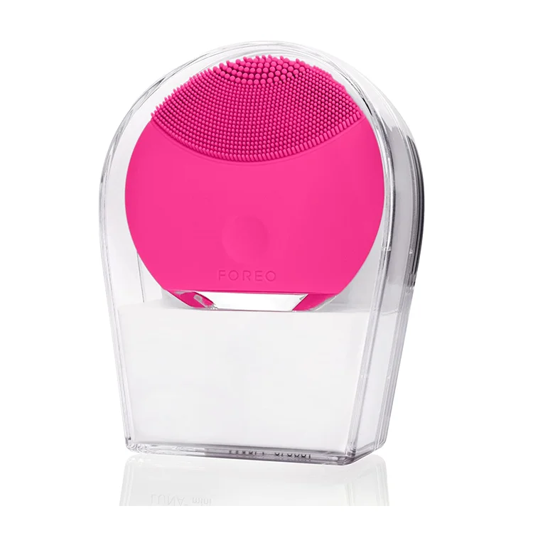 

Cleaner deep electric in face sonic clean and cleansing silicone silicon exfoliating face facial massage brush, 4 colors