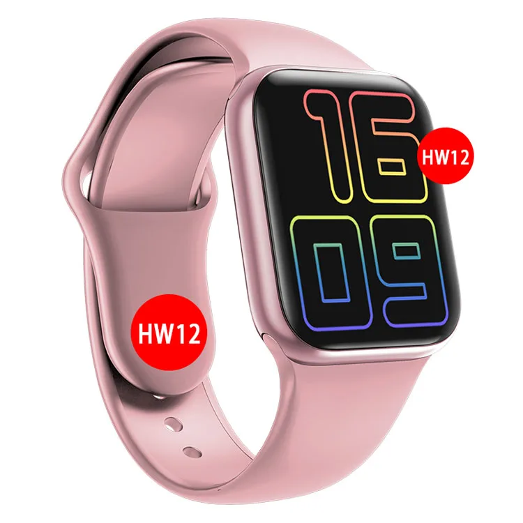 

HW12 New Arrival Quick Delivery Stock Wholesale Full Screen Waterproof Smart Watches, As pis show